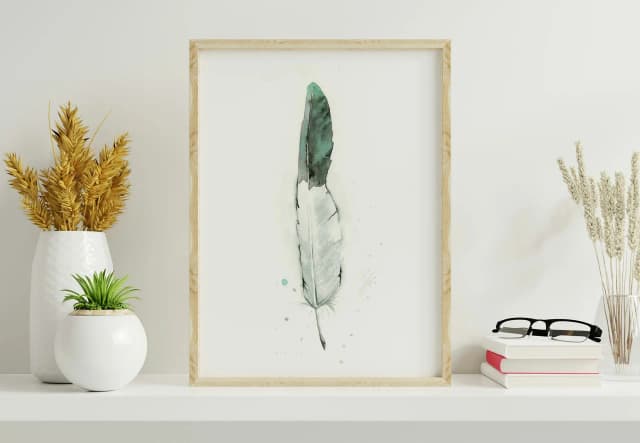 White Ibis shown in a room setting