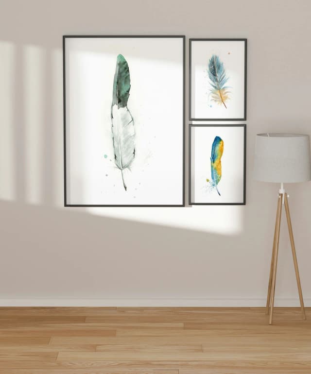 White Ibis shown in a room setting