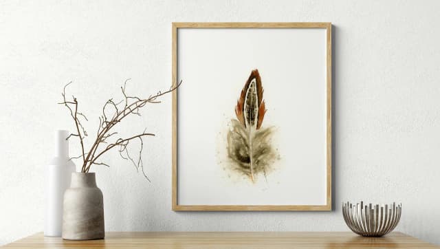 Julie's Bird shown in a room setting