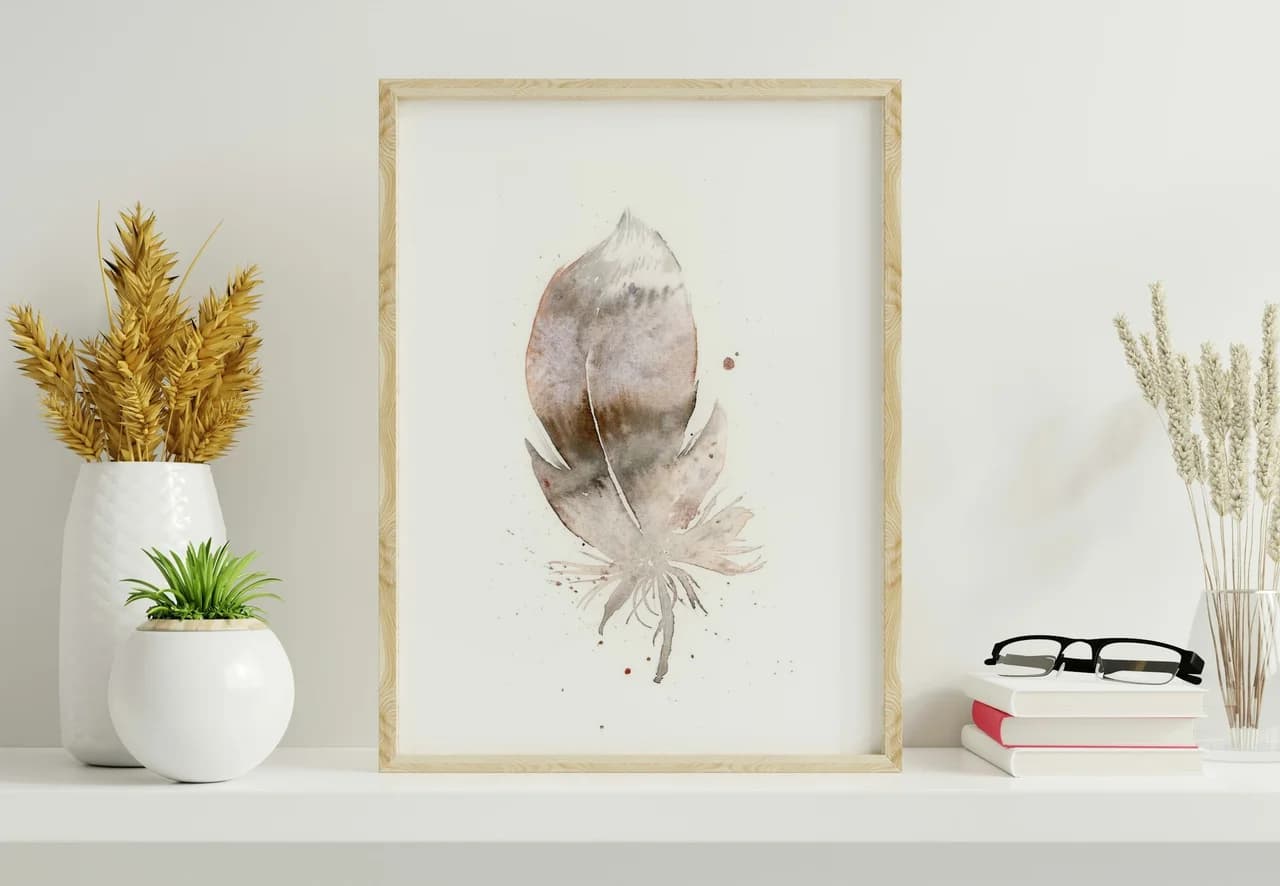 American Woodcock shown in a room setting