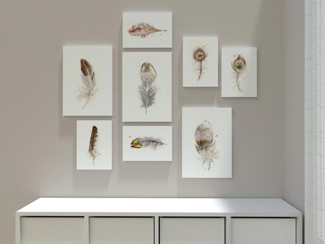 American Woodcock shown in a room setting