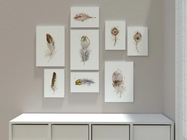 American Woodcock shown in a room setting
