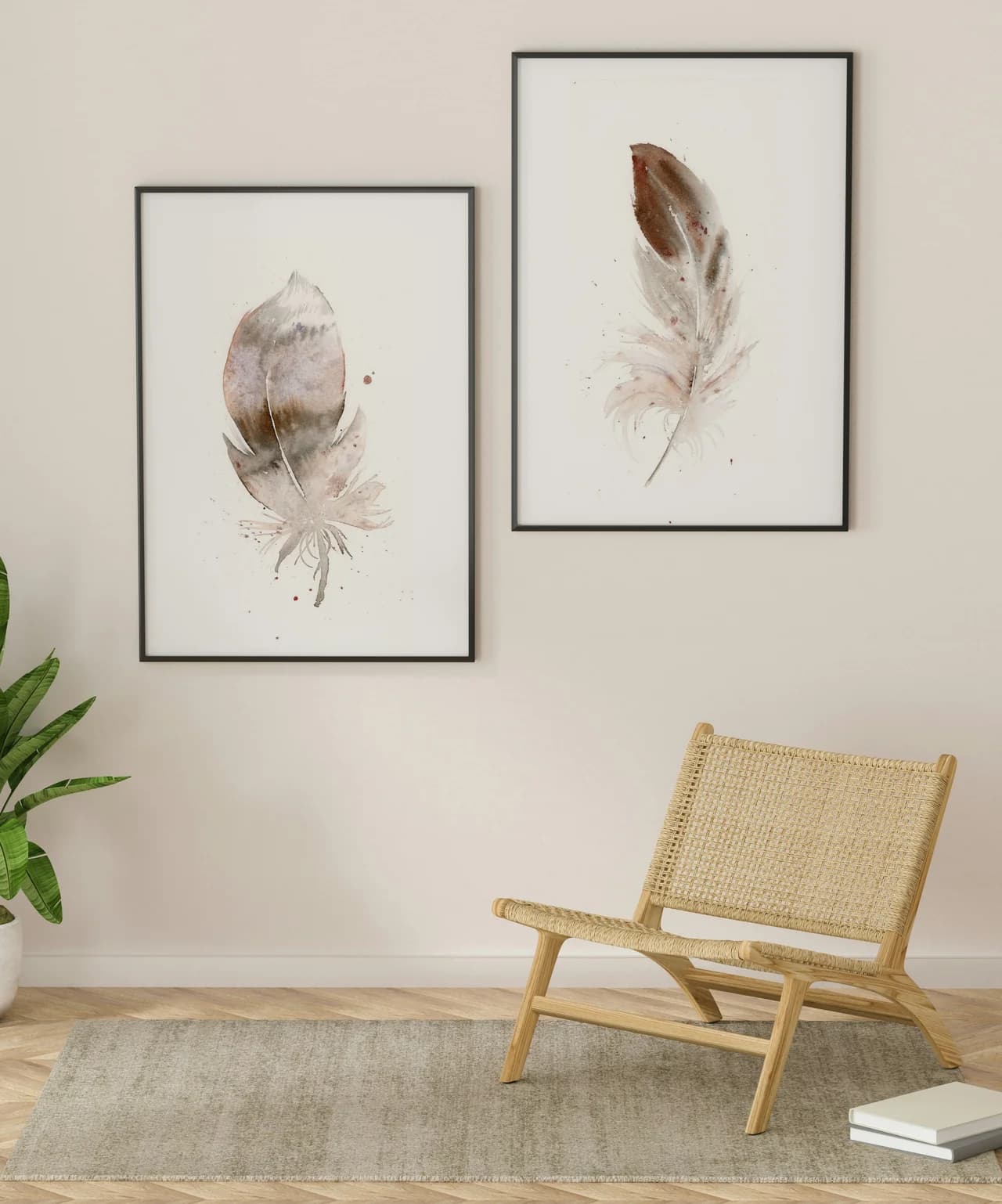 American Woodcock shown in a room setting