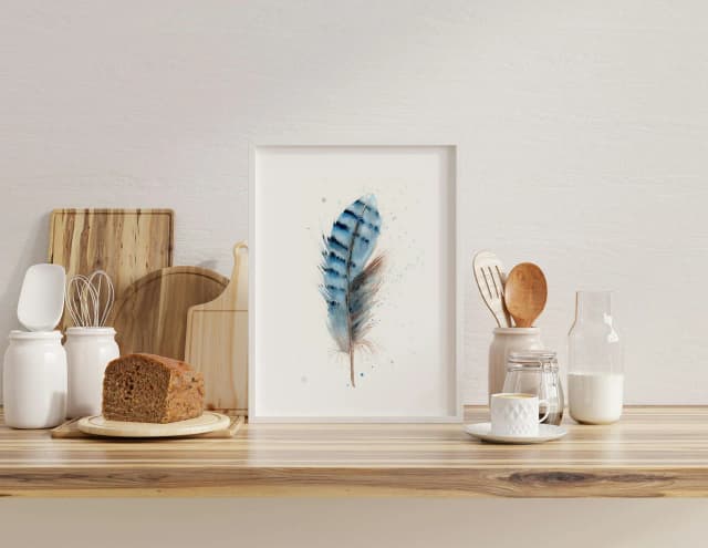 Blue Jay shown in a room setting