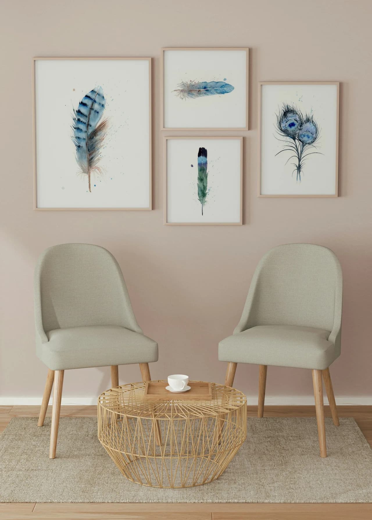 Blue Jay shown in a room setting