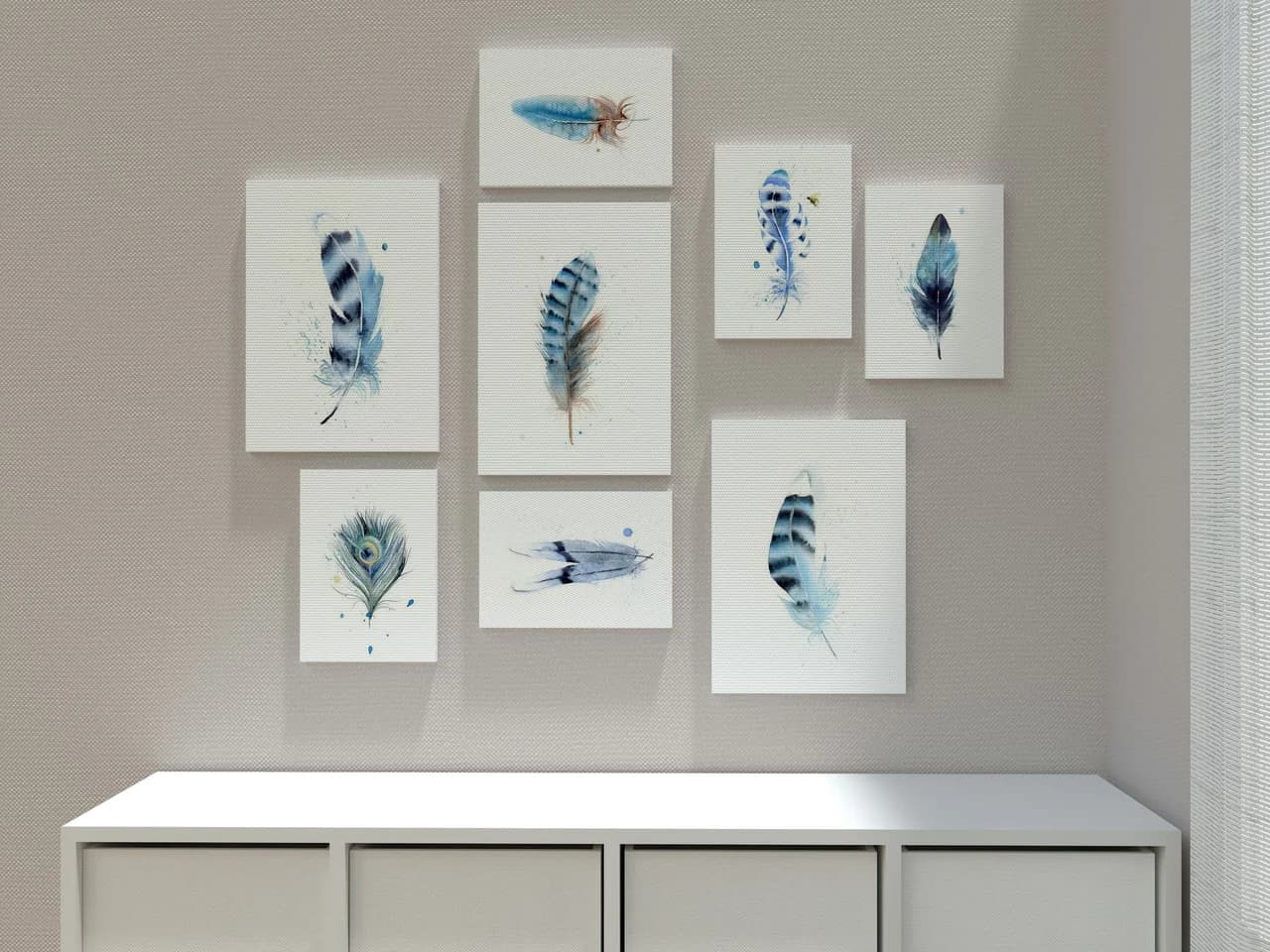 Blue Jay shown in a room setting