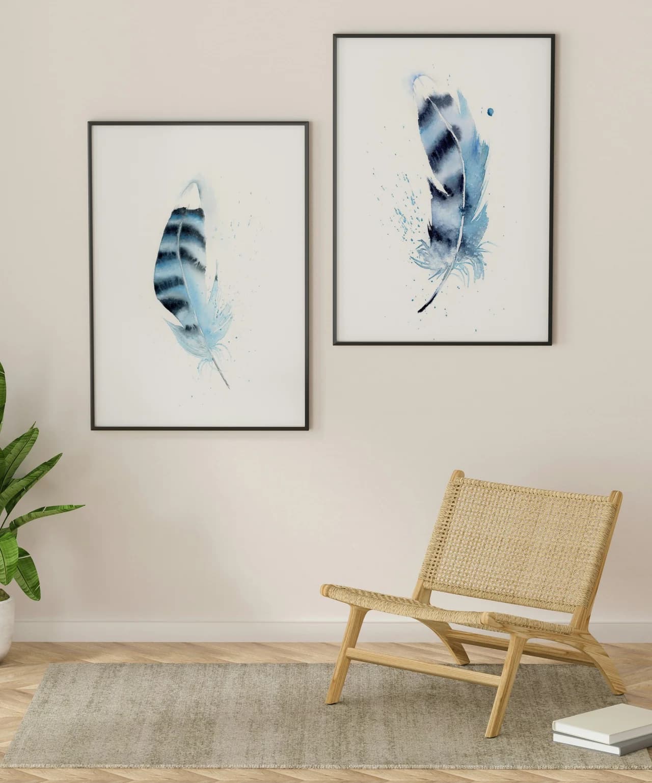 Blue Jay shown in a room setting