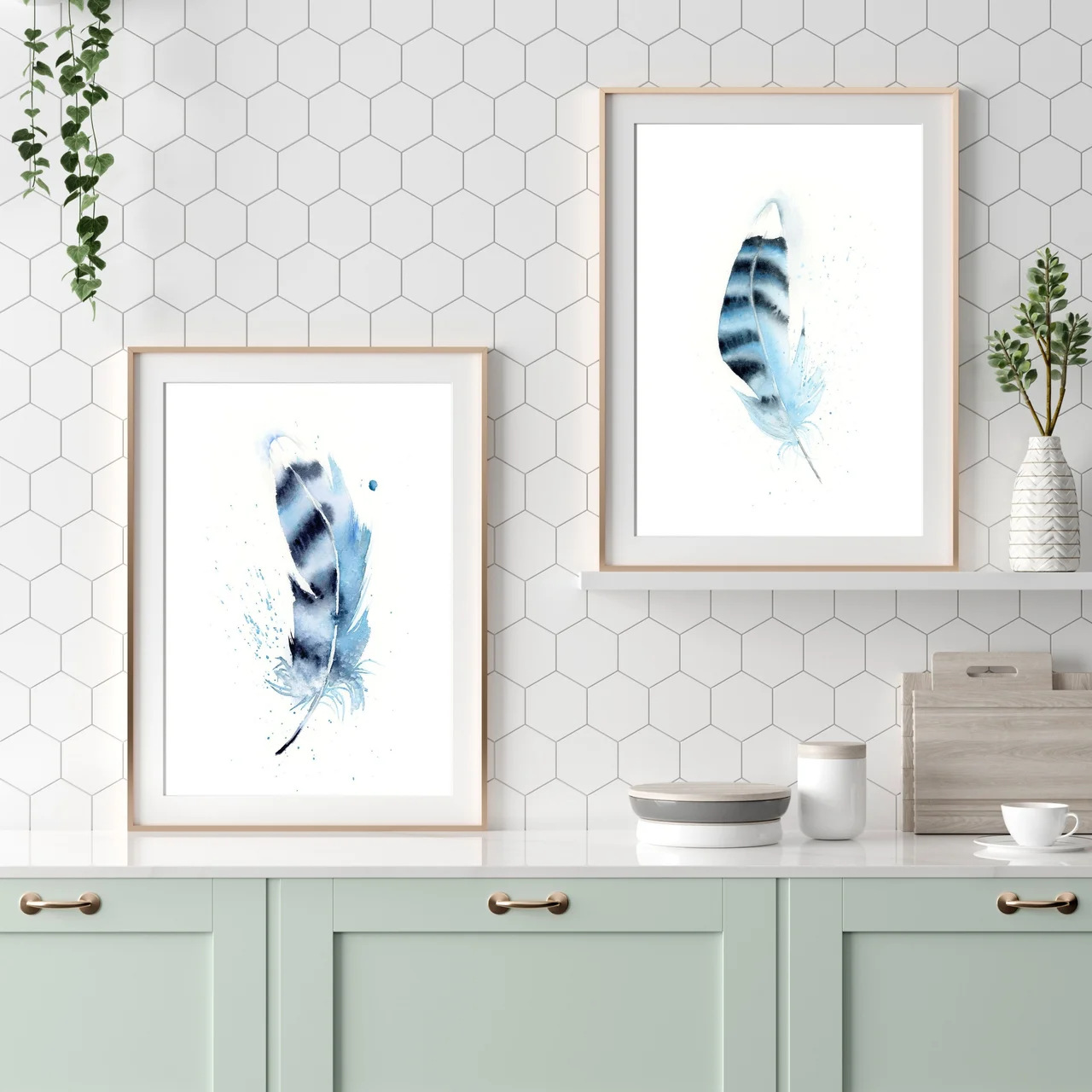 Blue Jay shown in a room setting
