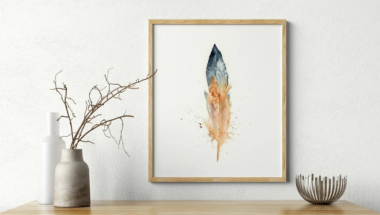 Italian Bird Bluefinch shown in a room setting