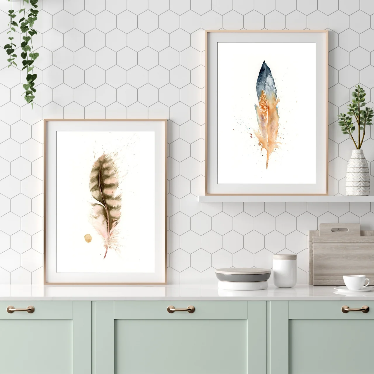 Italian Bird Bluefinch shown in a room setting