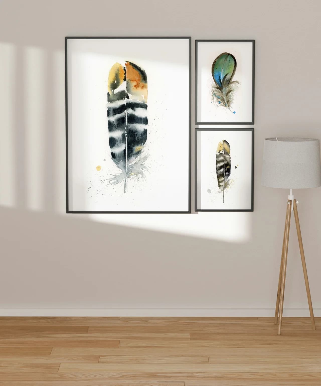 Pheasant shown in a room setting