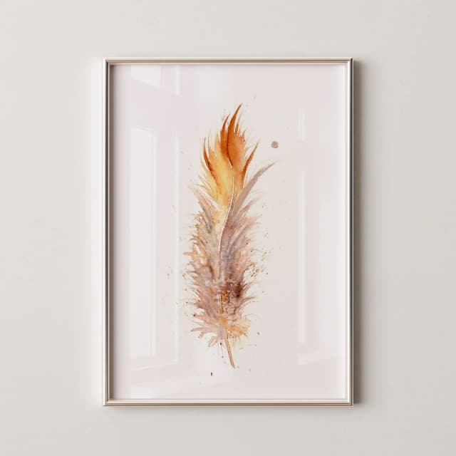 Golden Pheasant shown in a room setting