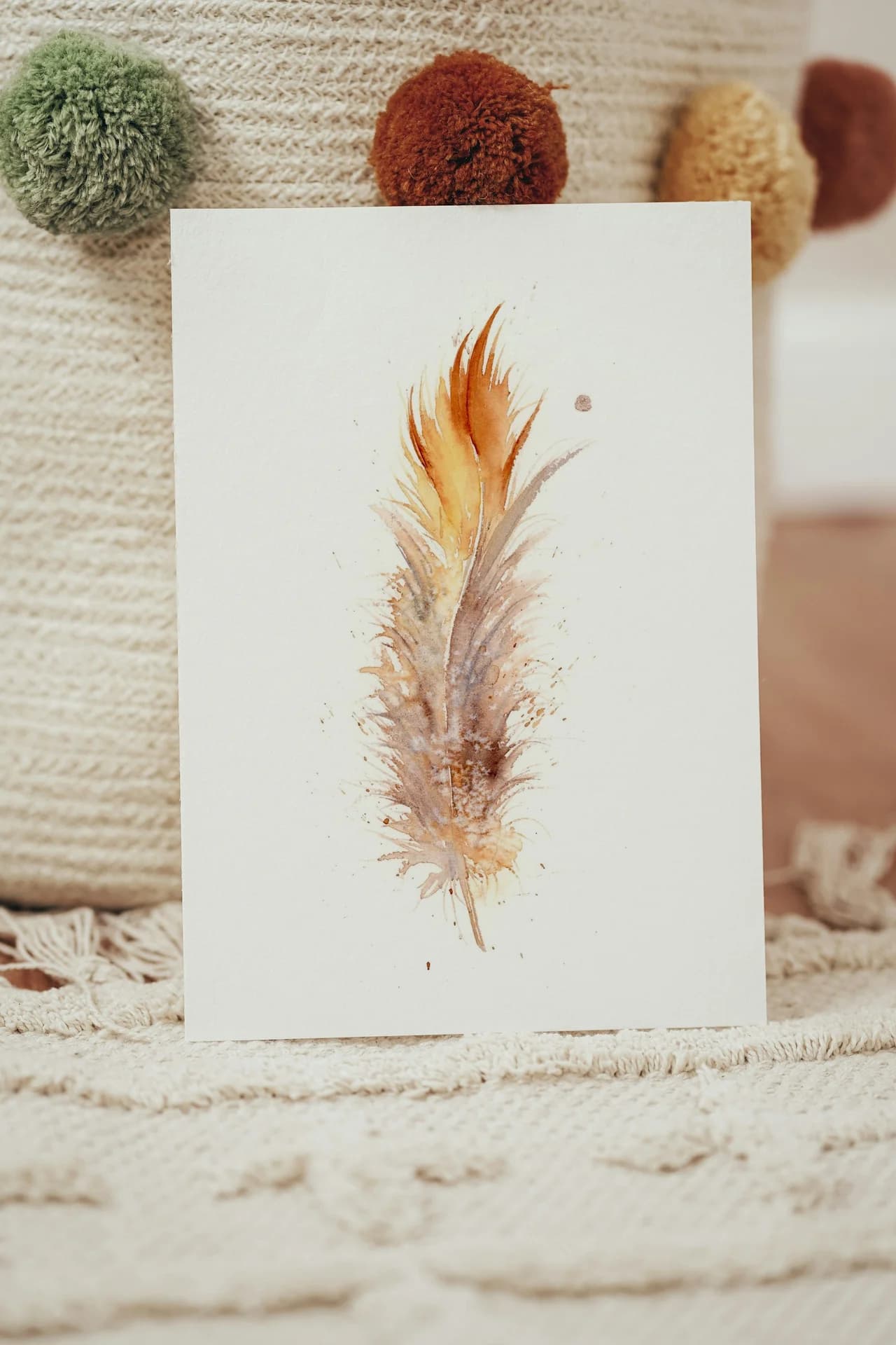 Golden Pheasant shown in a room setting