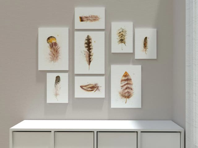 Ringneck Pheasant shown in a room setting
