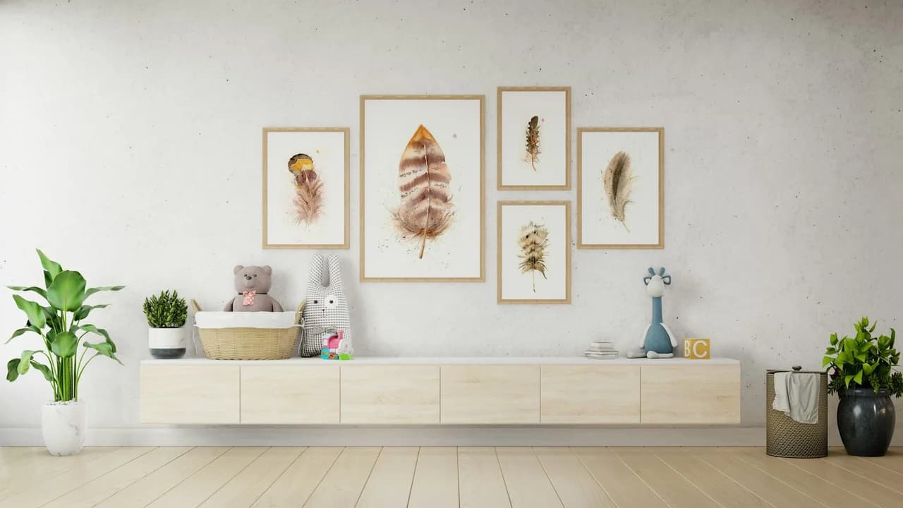 Ringneck Pheasant shown in a room setting