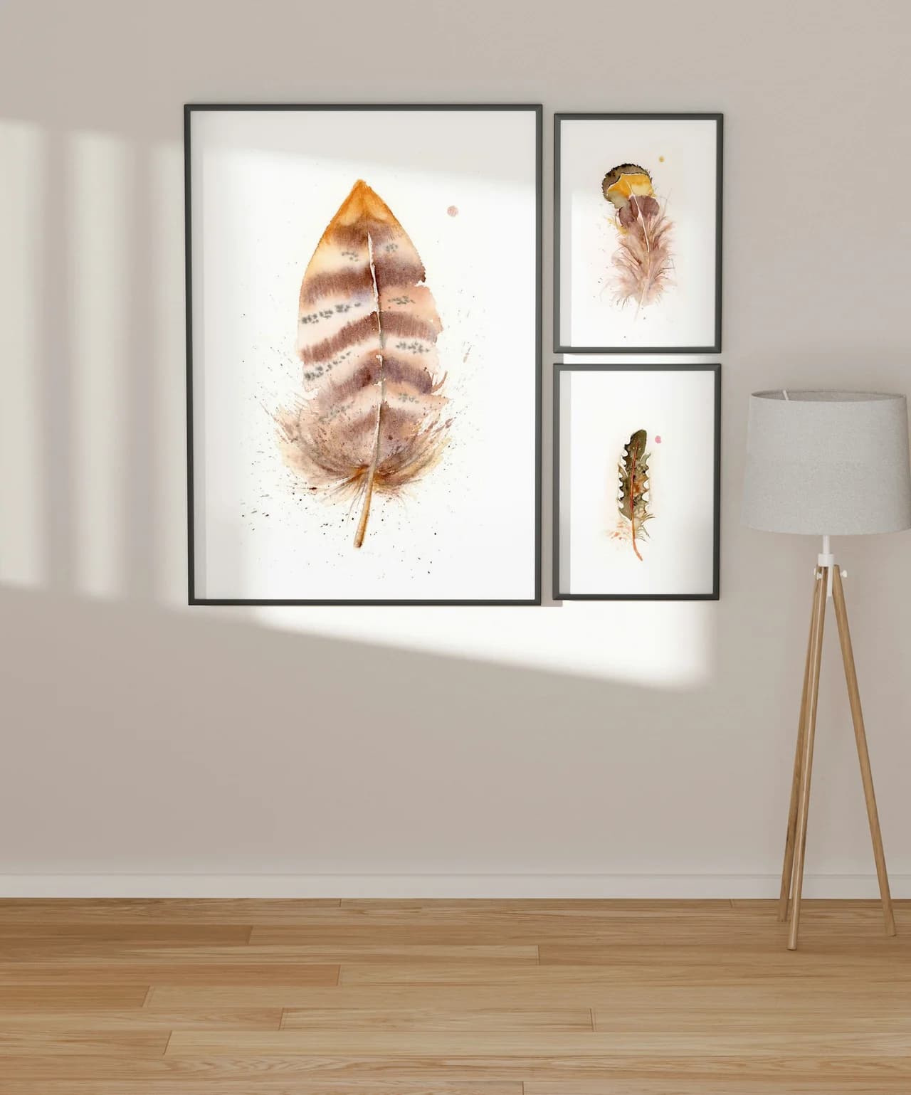 Ringneck Pheasant shown in a room setting