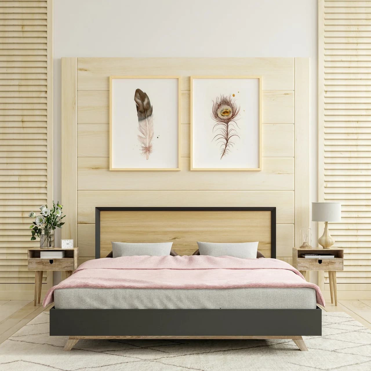 Eagle shown in a room setting