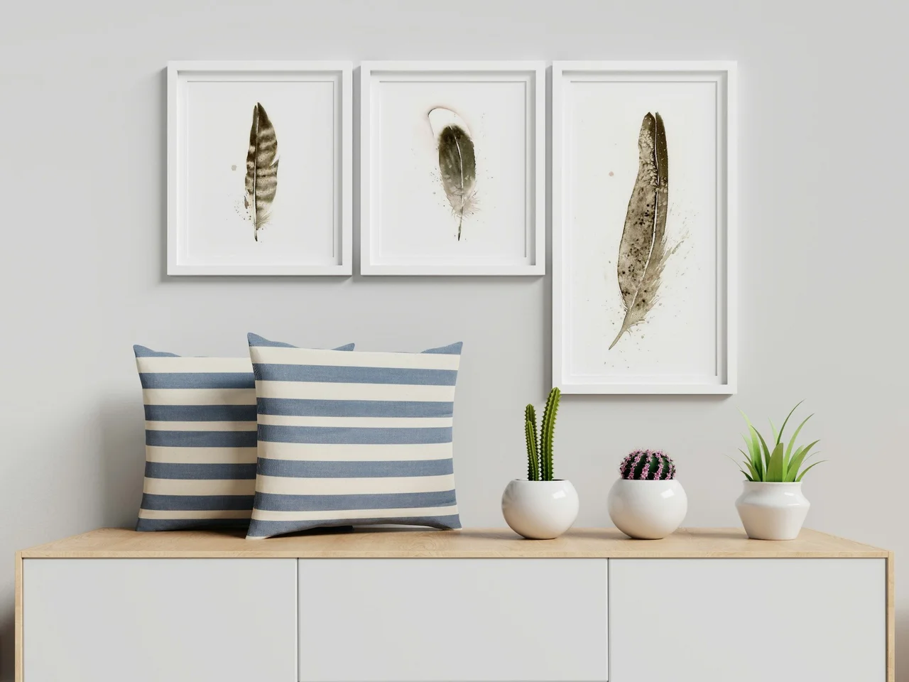 Ringneck Pheasant shown in a room setting