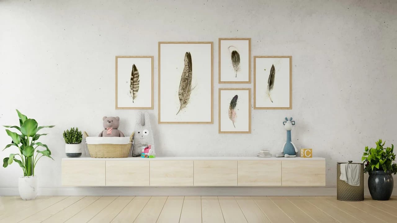 Ringneck Pheasant shown in a room setting