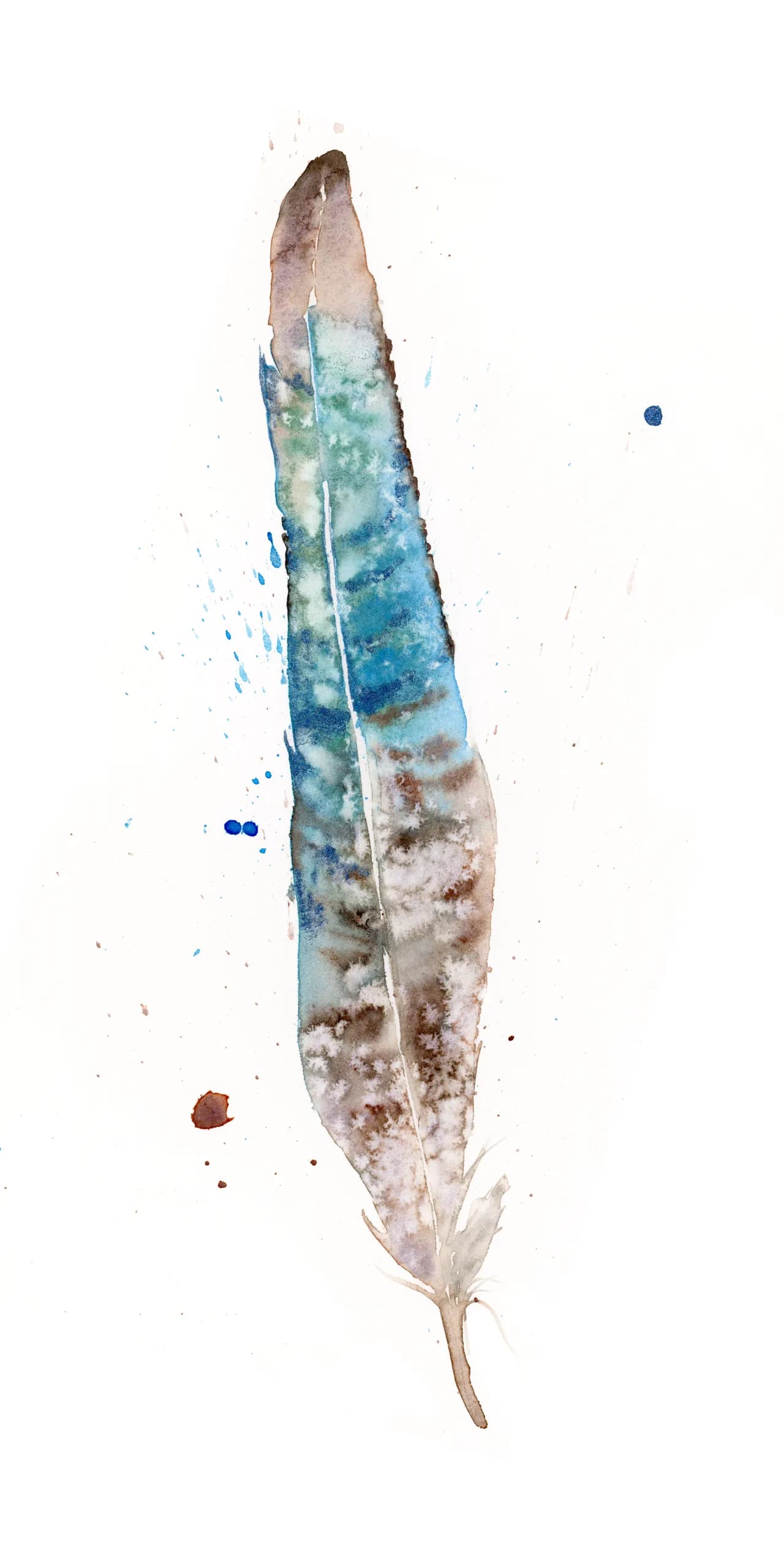 Rothschild Peacock - Pheasant — watercolor by Shayna Larsen