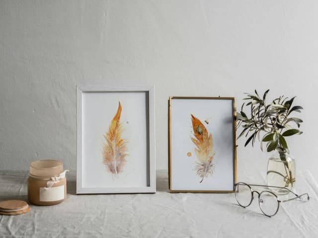 Golden Pheasant shown in a room setting