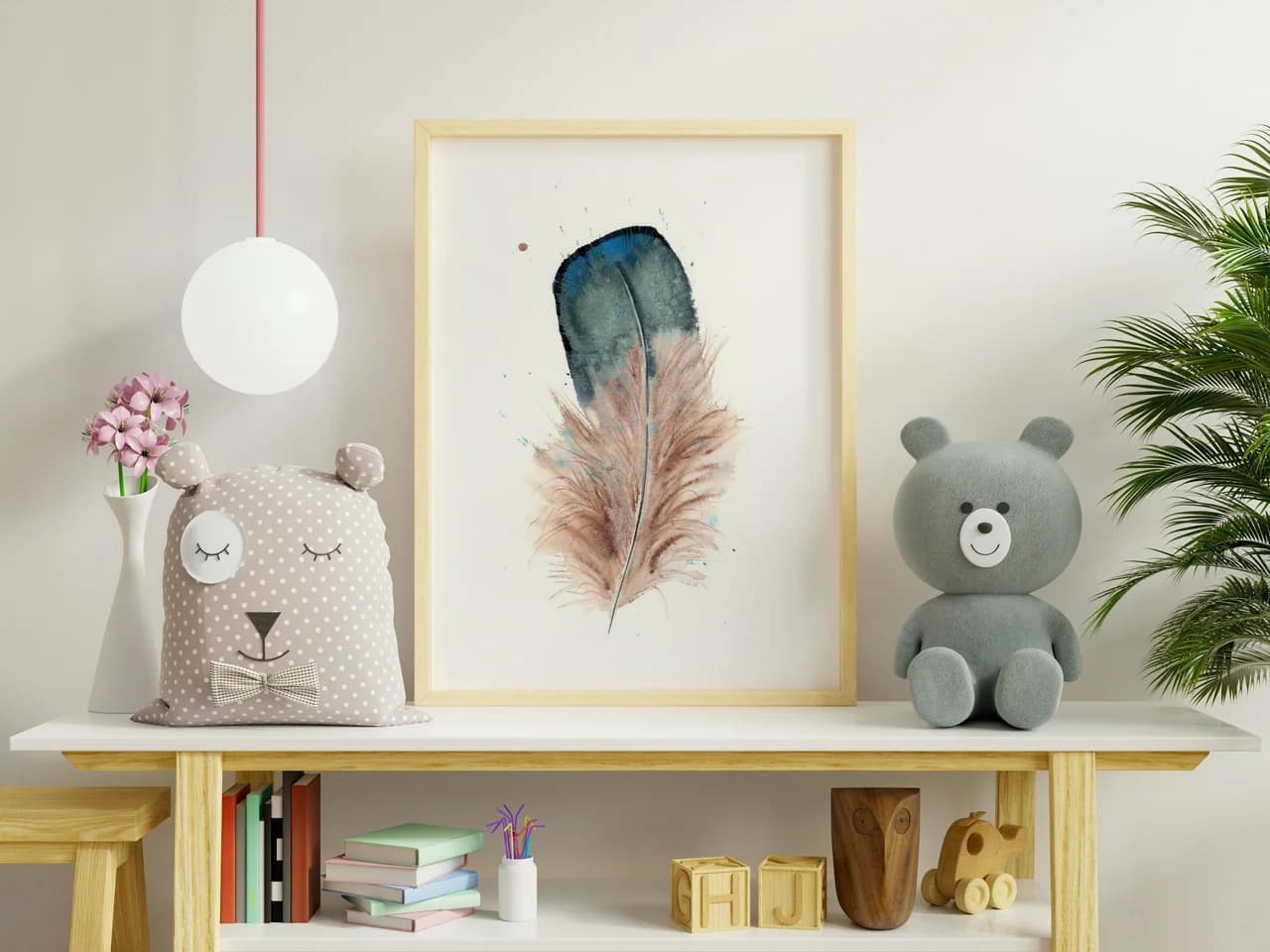 Blue Jay shown in a room setting