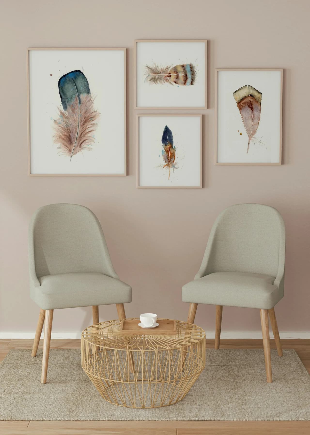 Blue Jay shown in a room setting