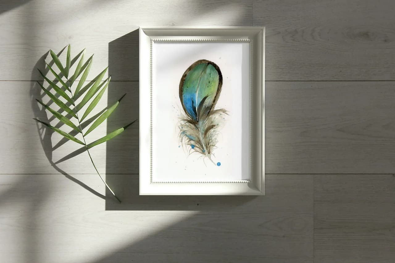 Lady Amherst Pheasant shown in a room setting
