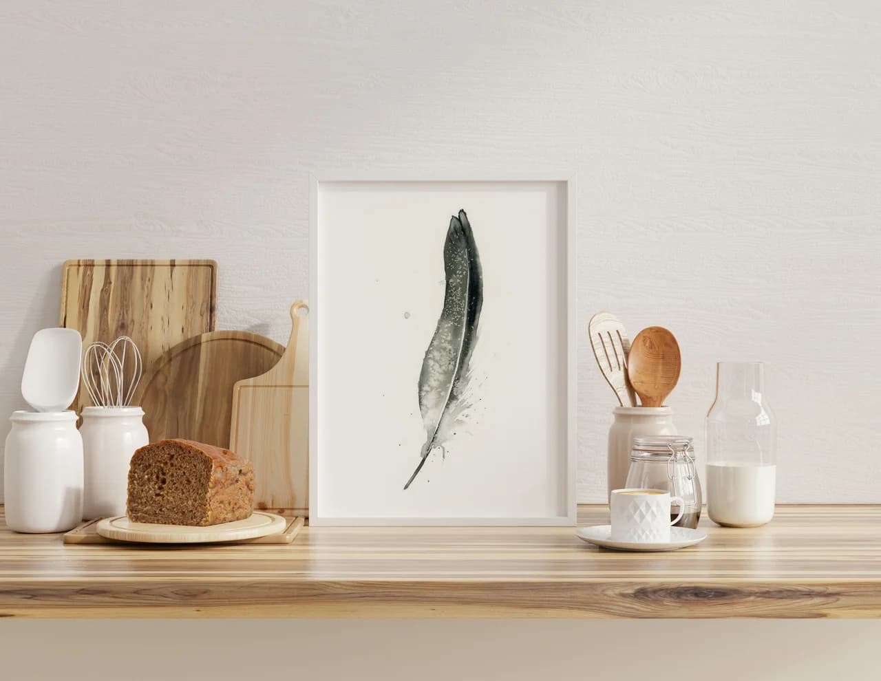 Ringneck Pheasant shown in a room setting