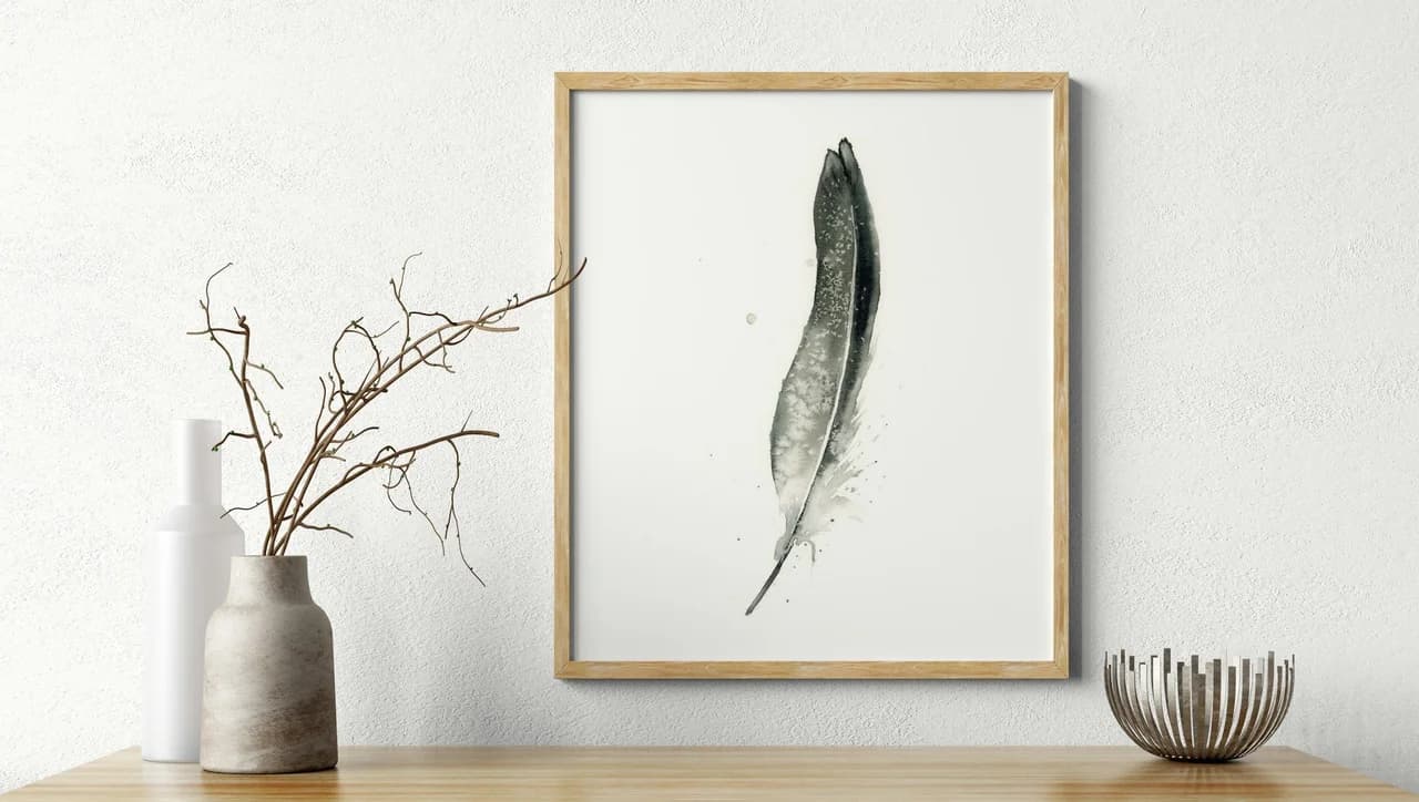 Ringneck Pheasant shown in a room setting