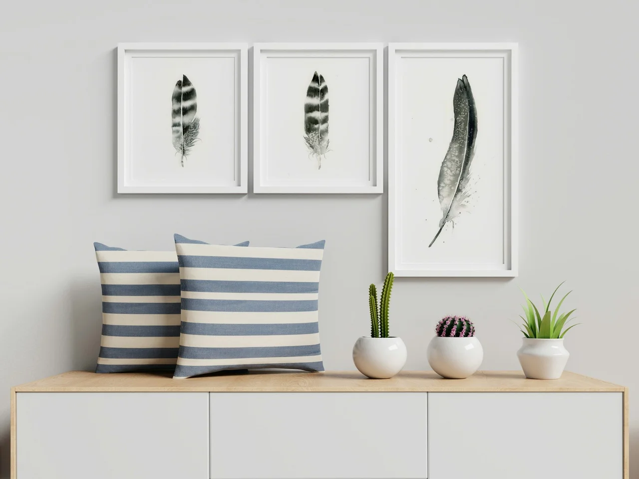 Ringneck Pheasant shown in a room setting