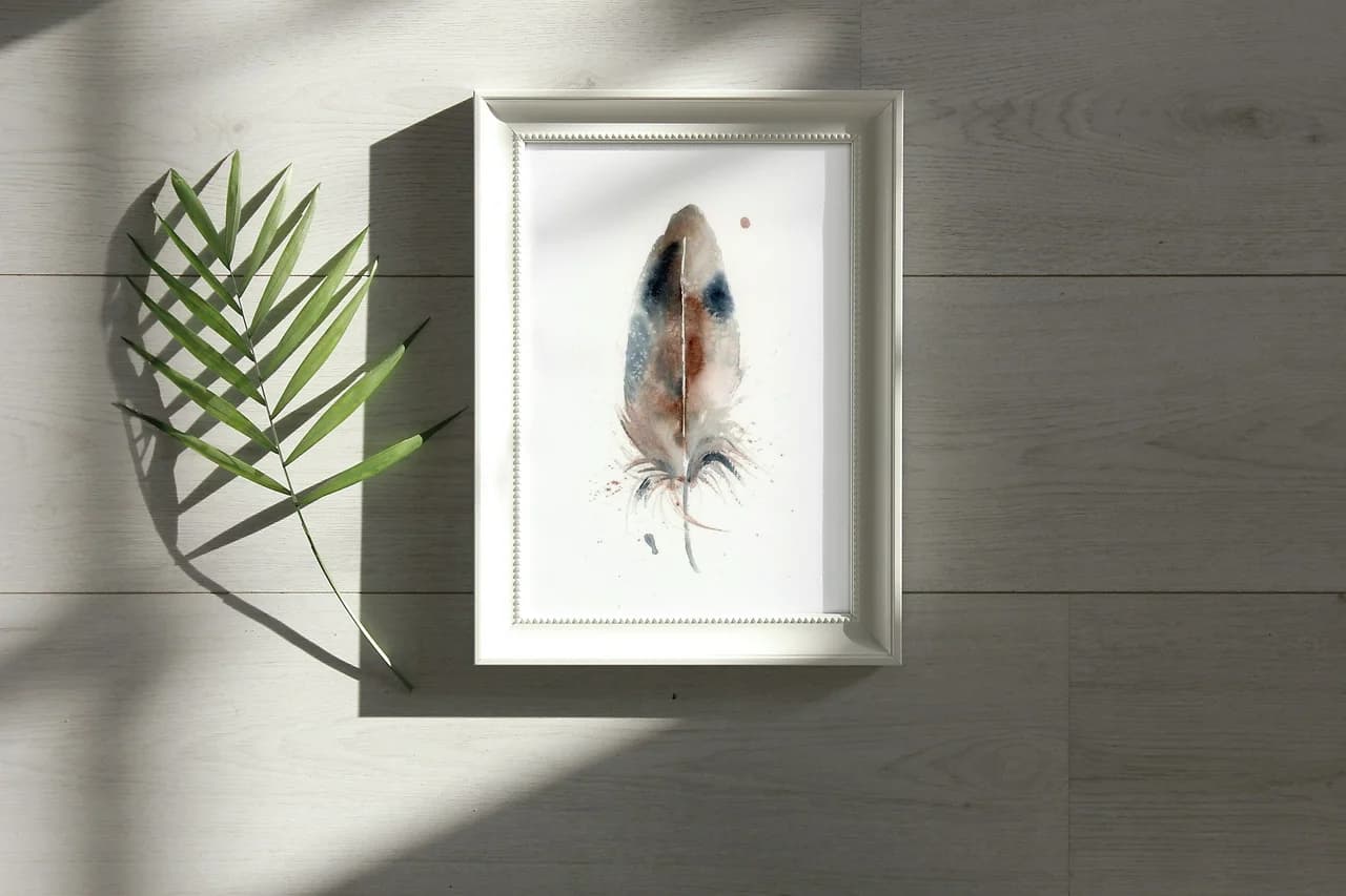 Cooper's Hawk shown in a room setting