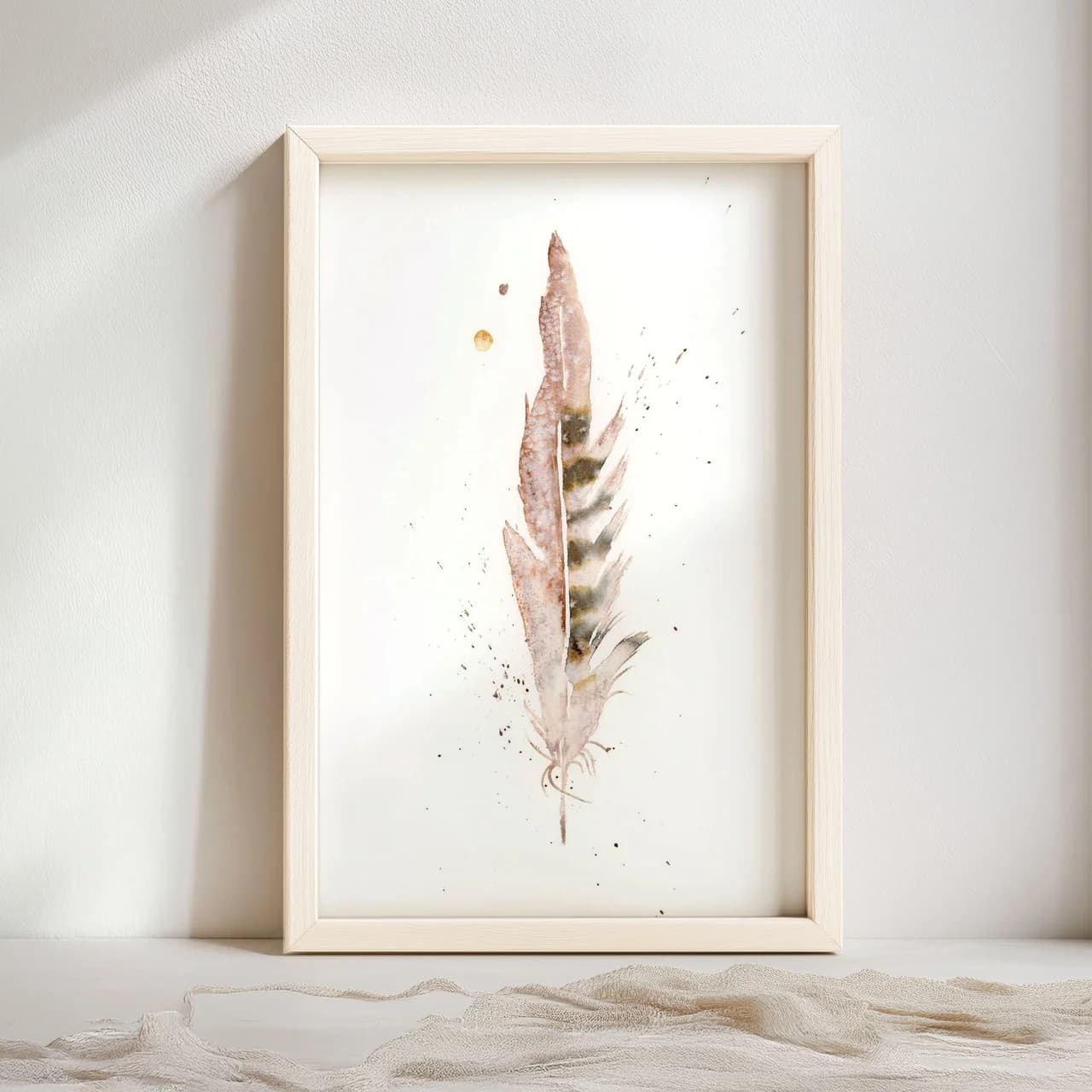 Pheasant shown in a room setting