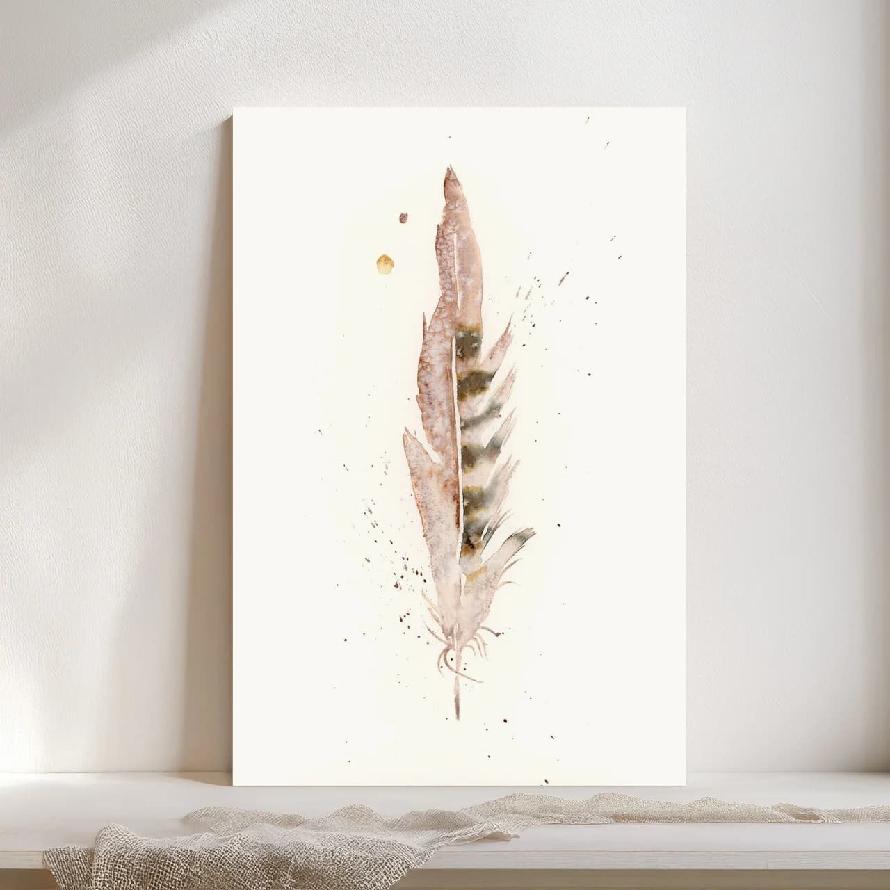 Pheasant shown in a room setting
