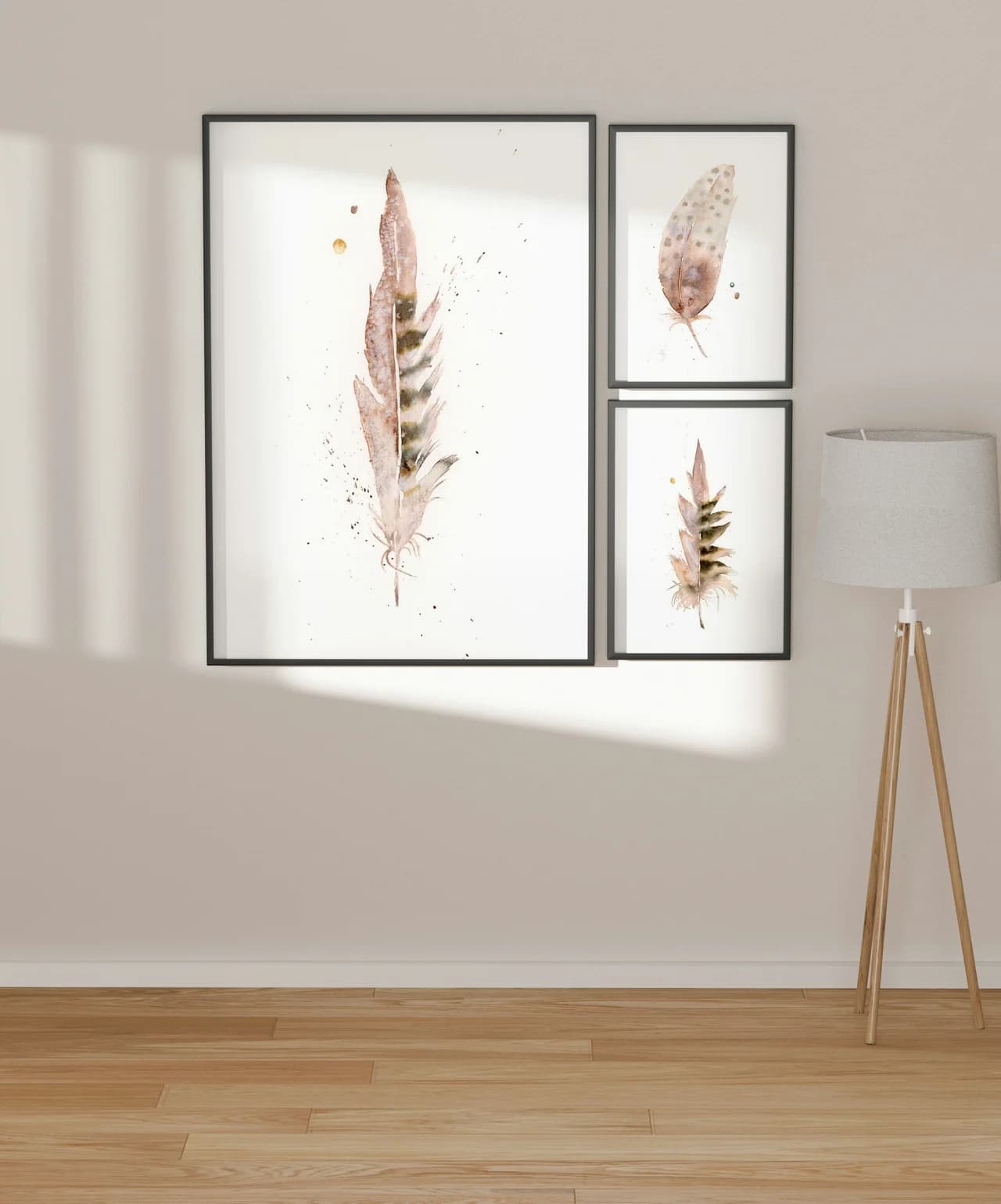 Pheasant shown in a room setting