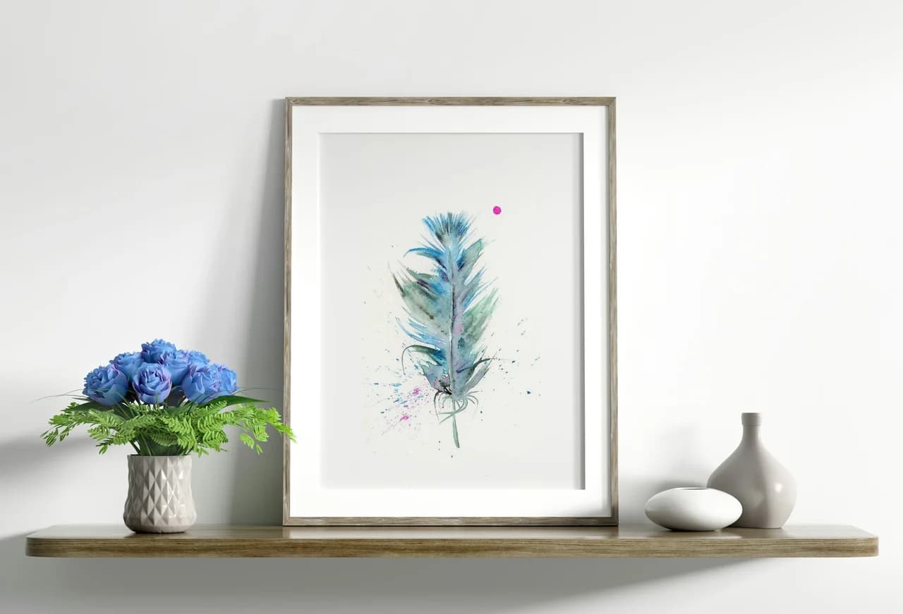 Hummingbird shown in a room setting