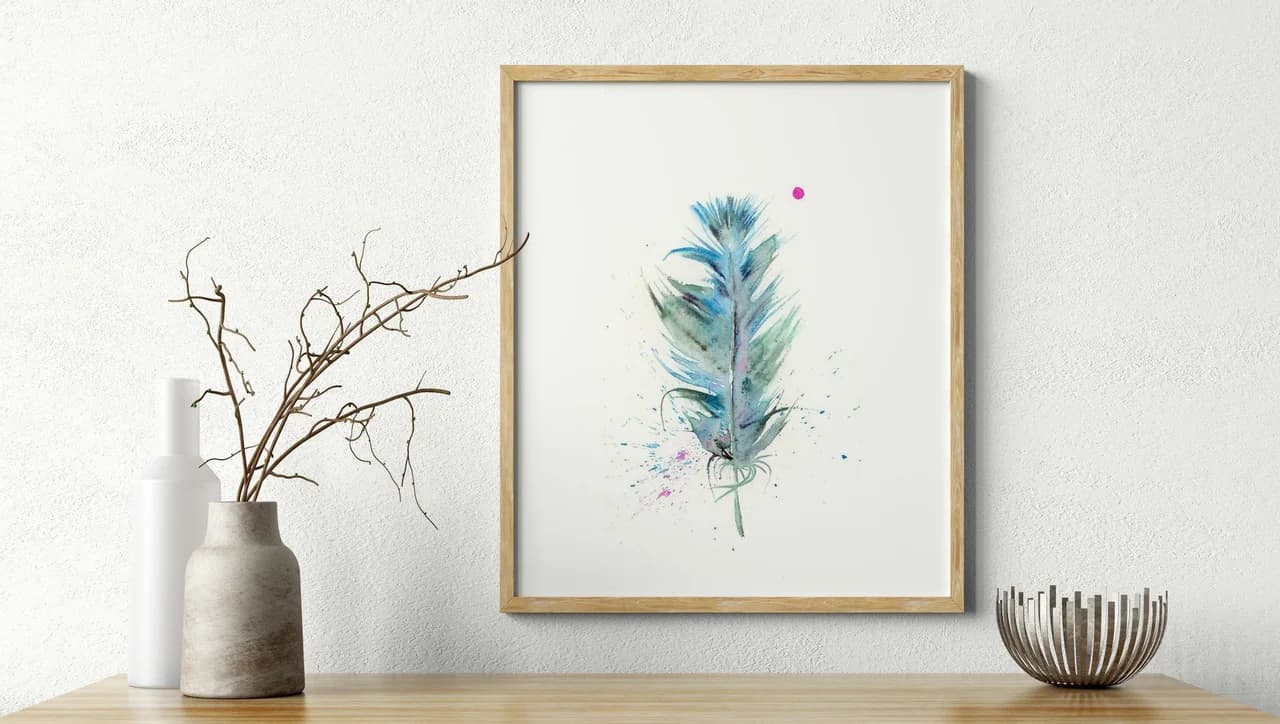 Hummingbird shown in a room setting