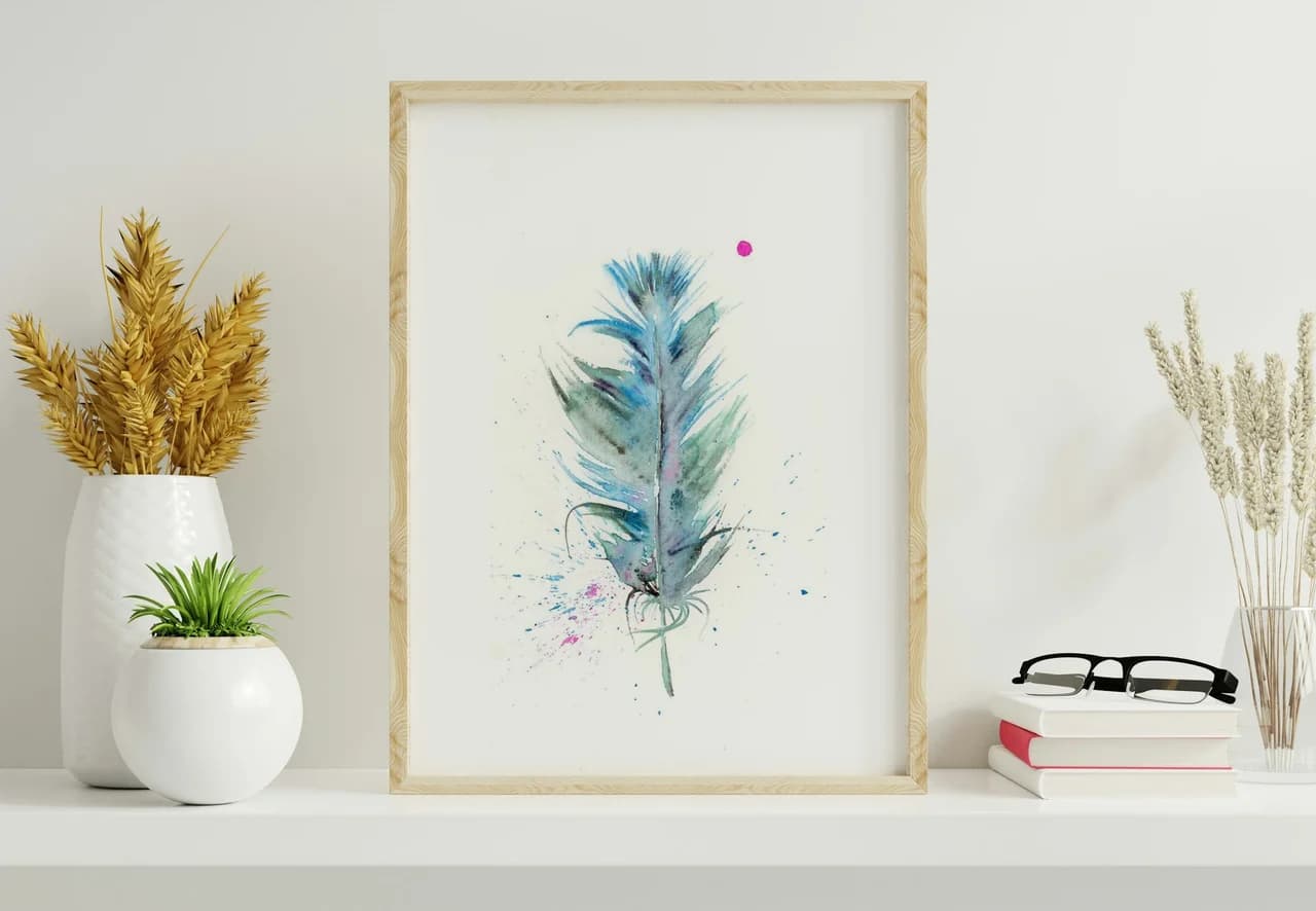Hummingbird shown in a room setting