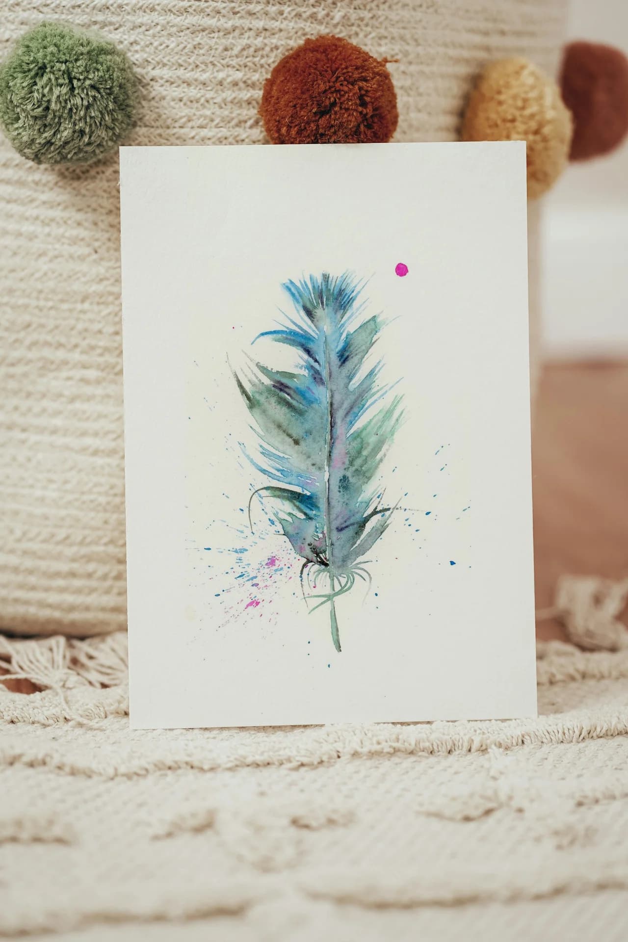 Hummingbird shown in a room setting