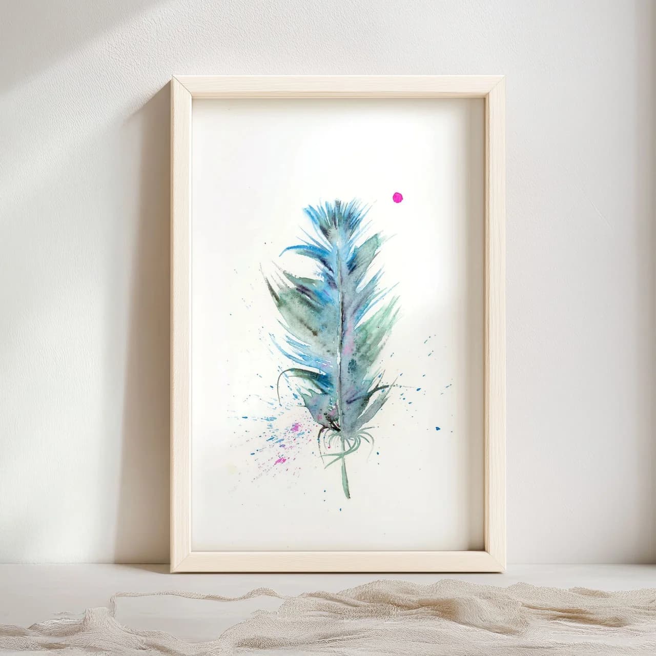 Hummingbird shown in a room setting