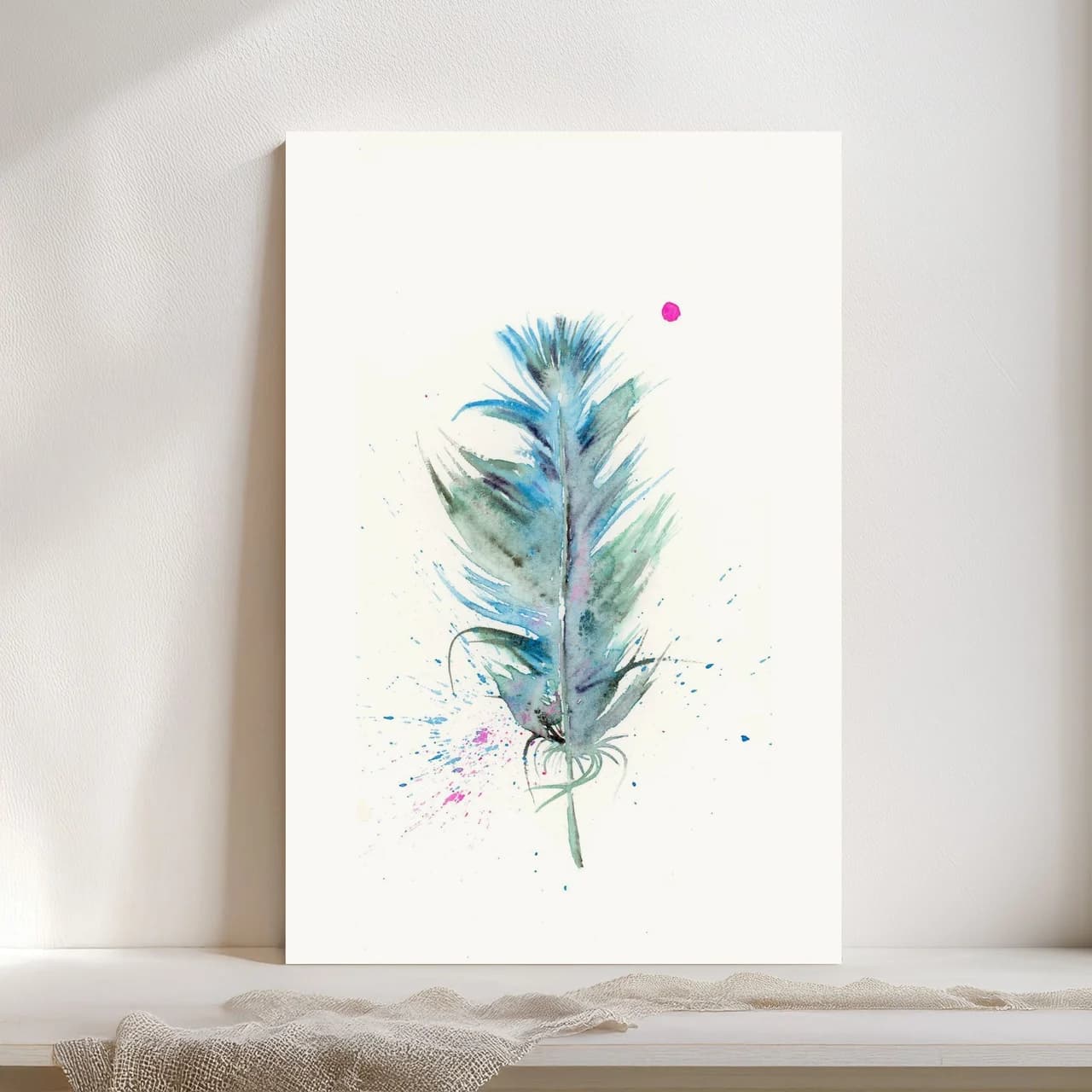 Hummingbird shown in a room setting