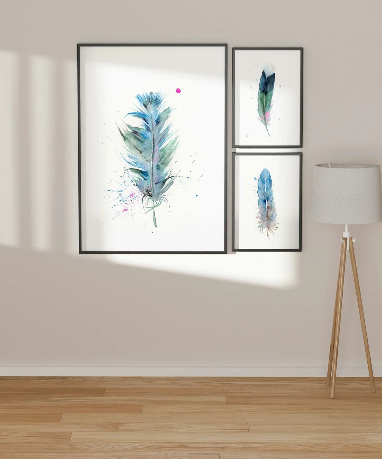 Hummingbird shown in a room setting