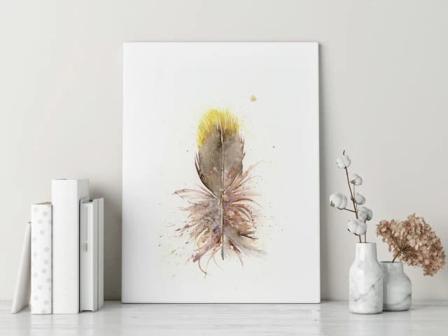 Hummingbird shown in a room setting