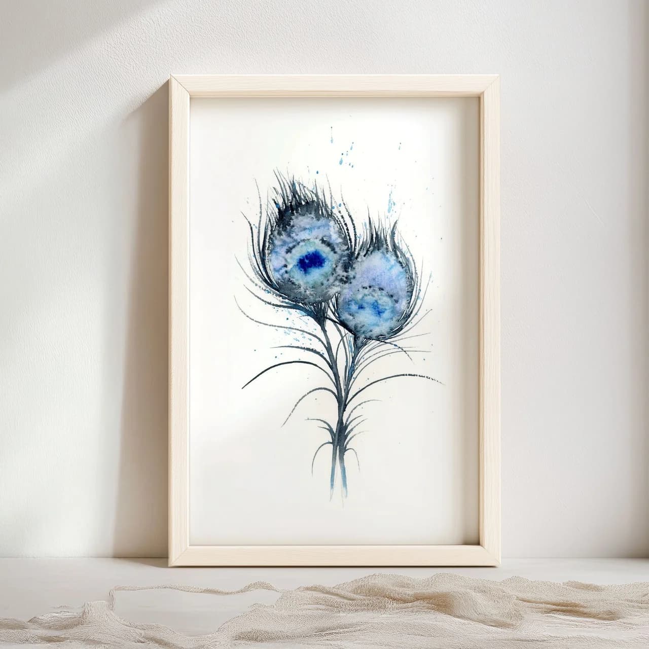 Peacock shown in a room setting