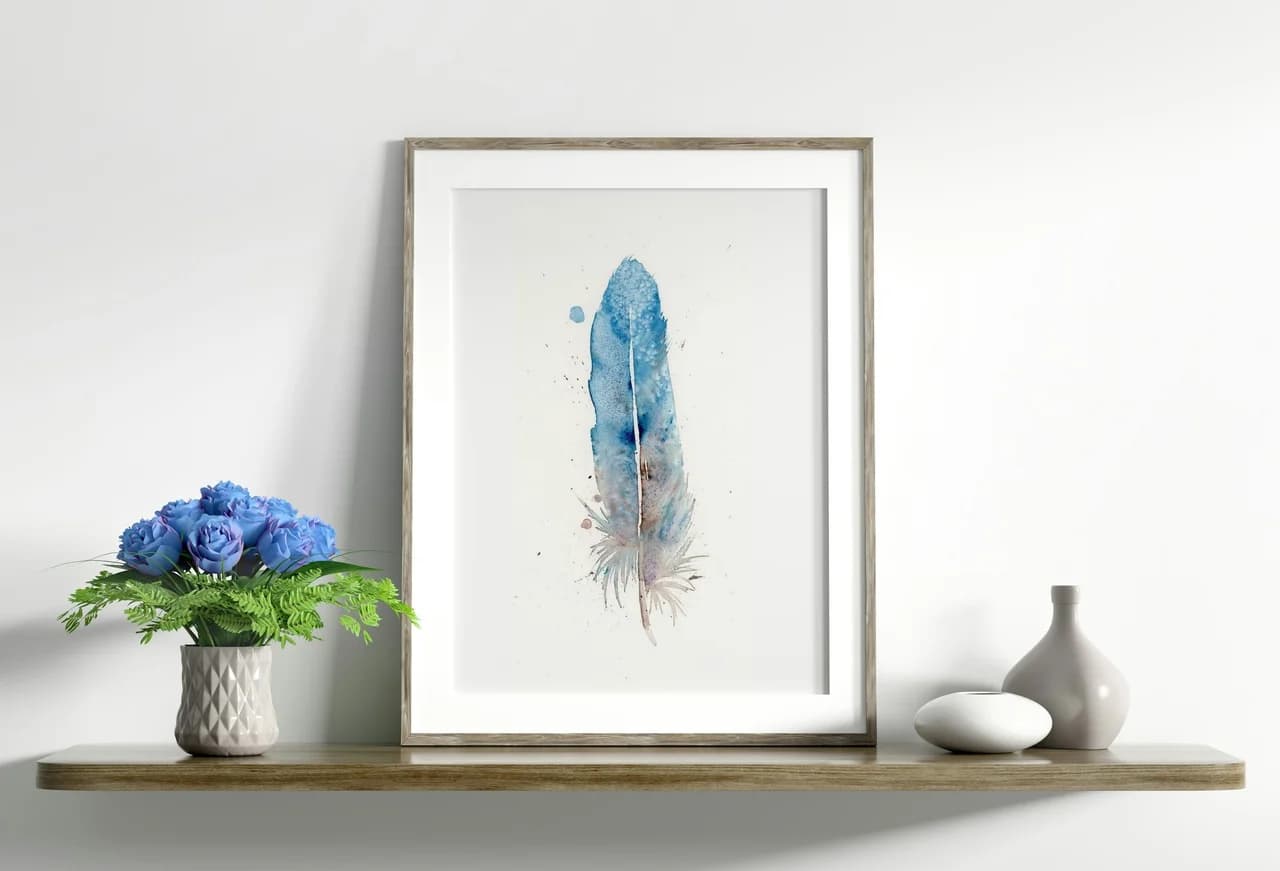 Blue Jay shown in a room setting