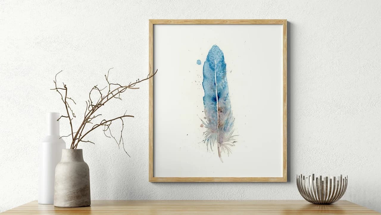Blue Jay shown in a room setting