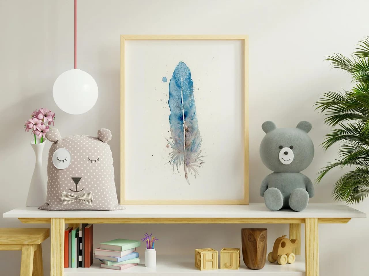 Blue Jay shown in a room setting
