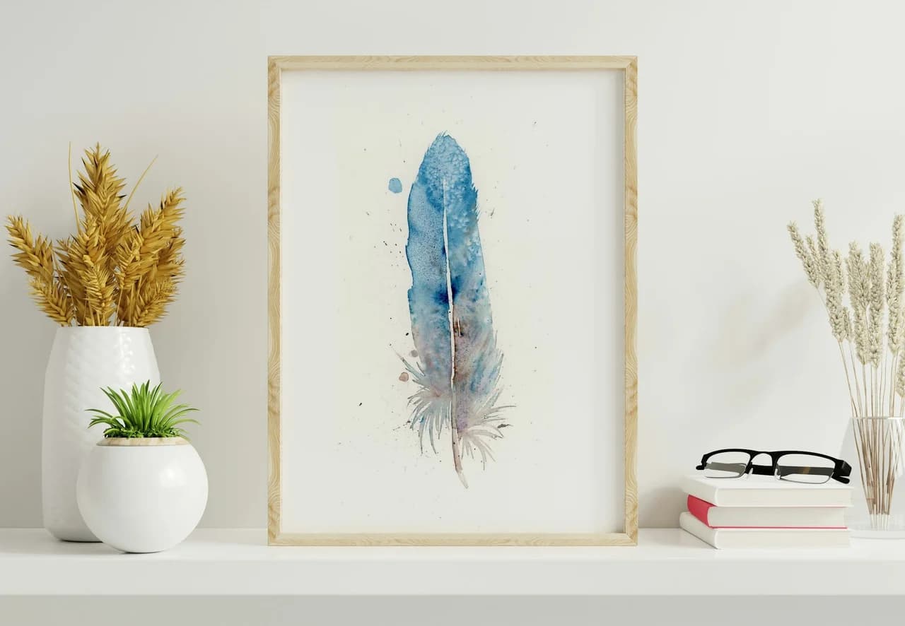 Blue Jay shown in a room setting
