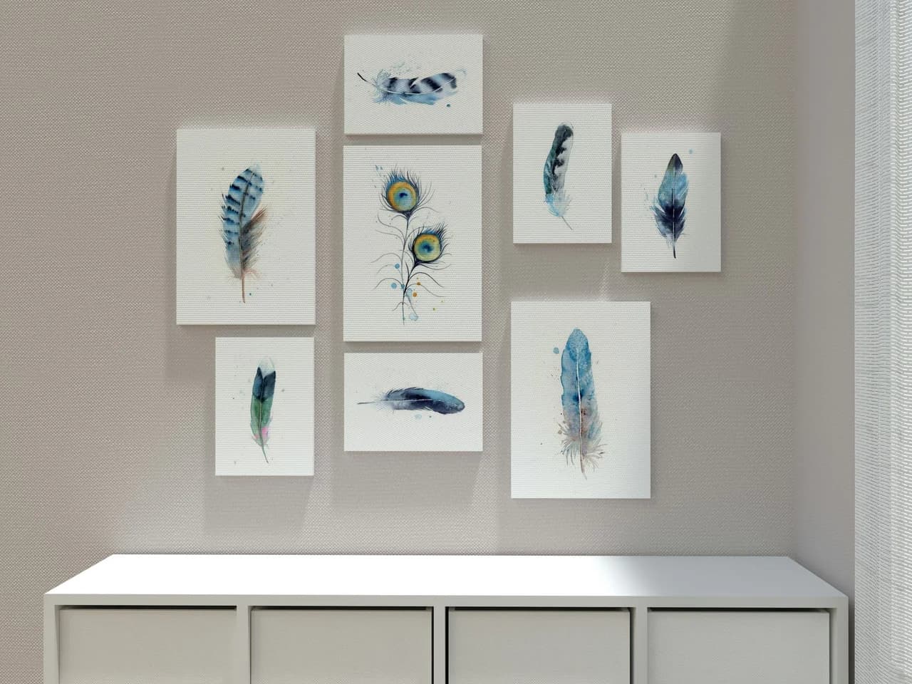Blue Jay shown in a room setting