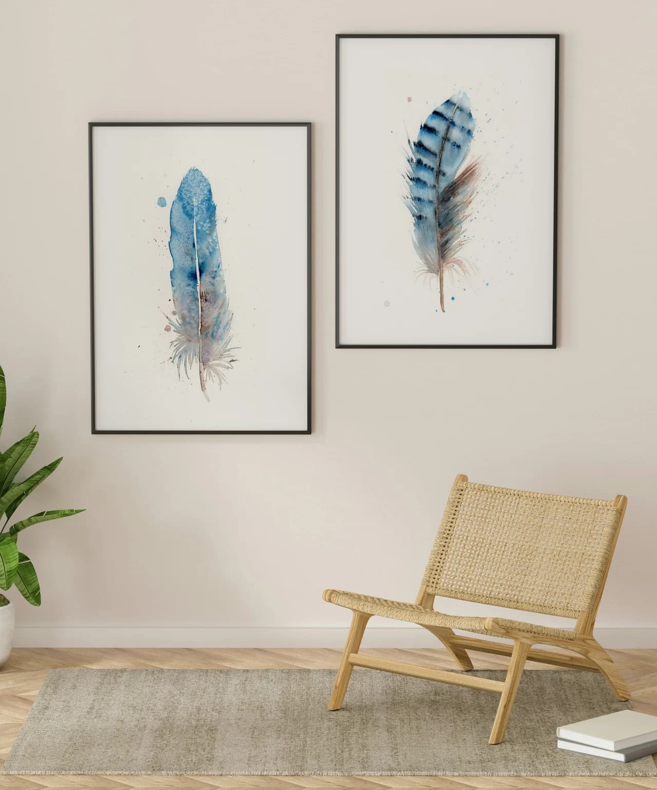 Blue Jay shown in a room setting